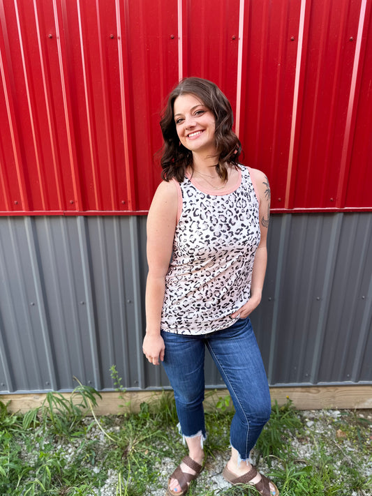 Leopard Tank Top