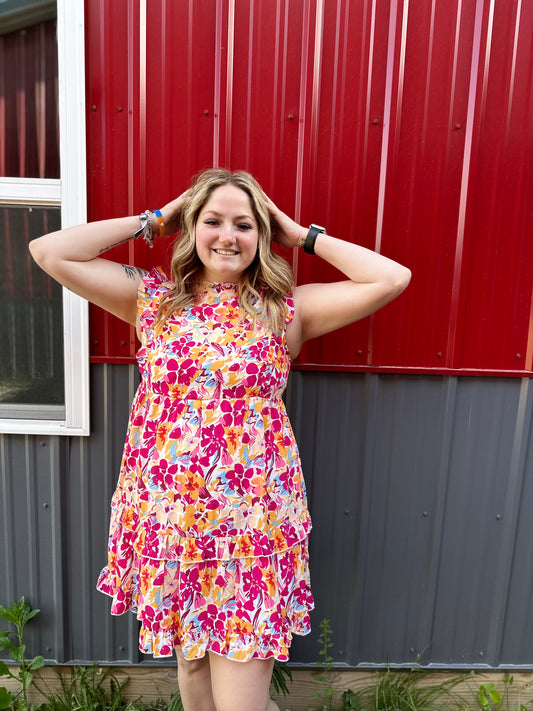 Floral Mini Dress