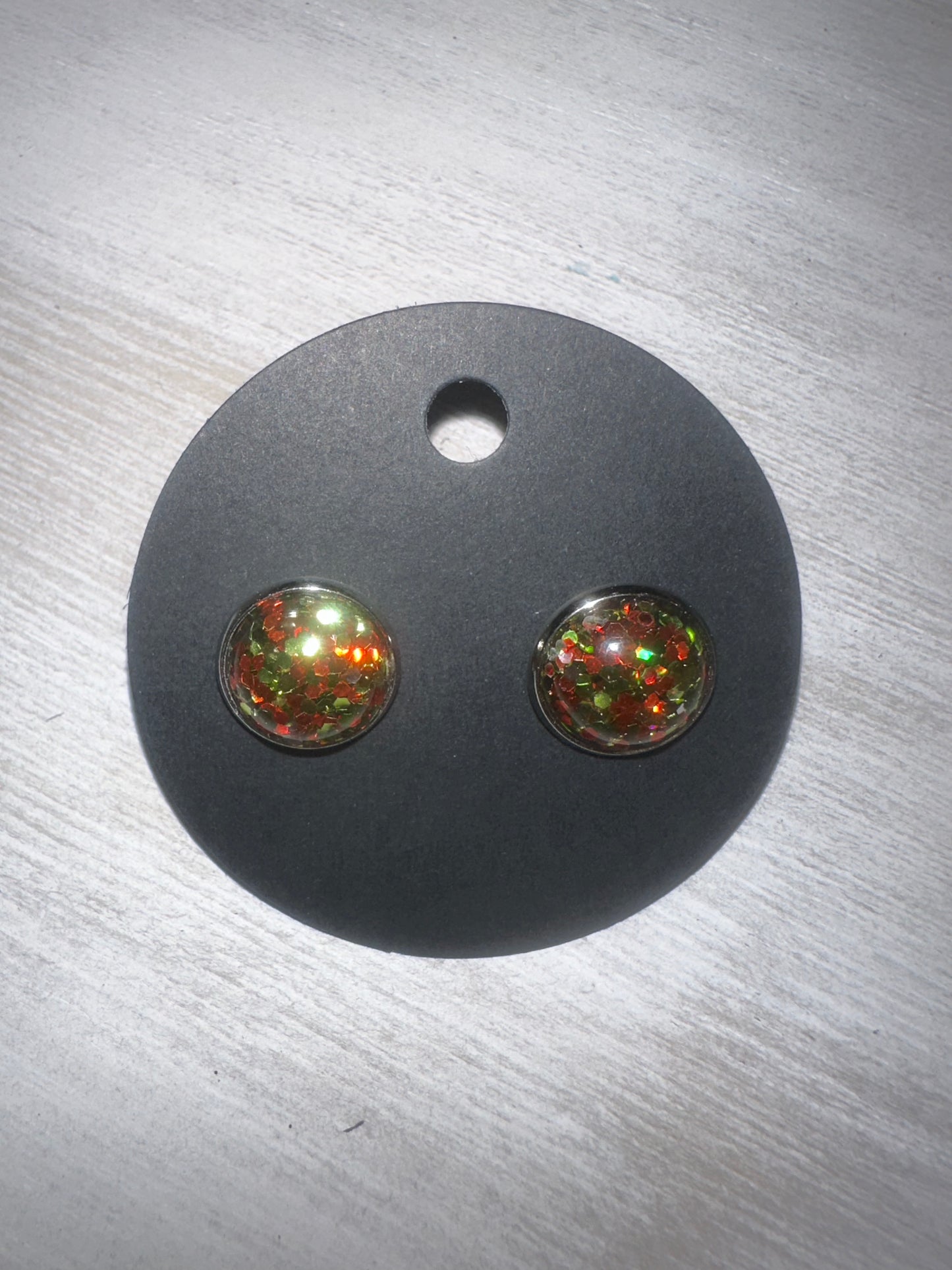 rounded earrings